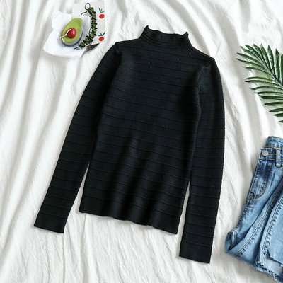 Γυναικείο πουλόβερ  με μακριά μανίκια σε διάφορα χρώματα