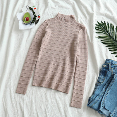 Γυναικείο πουλόβερ  με μακριά μανίκια σε διάφορα χρώματα