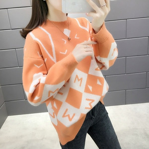 Modern női pulóver - hosszú modell három színben