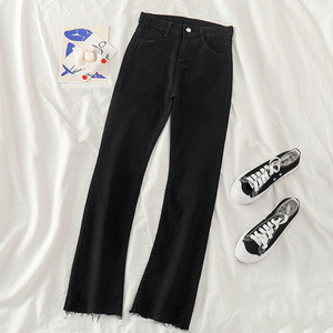 Blugi lungi de dama in negru si albastru