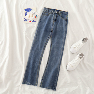 Blugi lungi de dama in negru si albastru