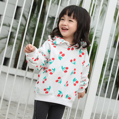 Παιδικό μπουφάν για το  φθινοπώρο για κορίτσια με κουκούλα