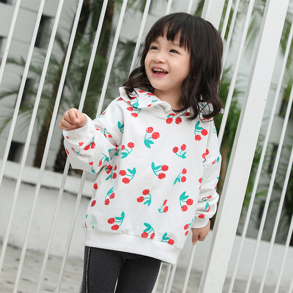 Παιδικό μπουφάν για το  φθινοπώρο για κορίτσια με κουκούλα