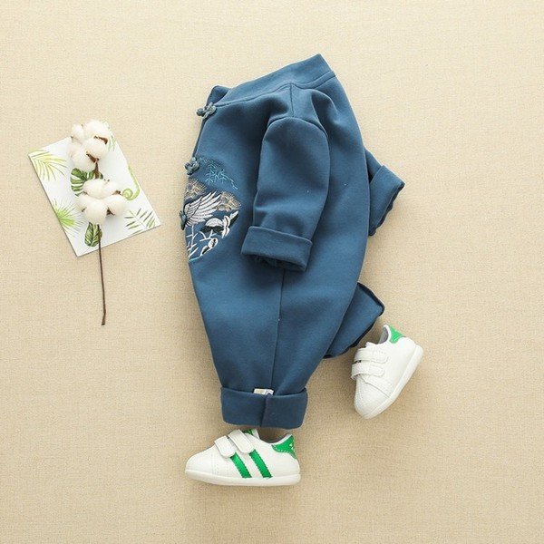 Νέο μοντέλο βρεφική σαλοπέτα για κορίτσια και αγόρια σε κόκκινο και μπλε χρώμα