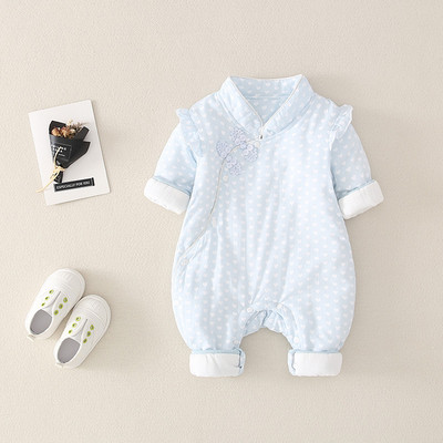 Νέο μοντέλο βρεφική σαλοπέτα για κορίτσια σε δύο χρώματα