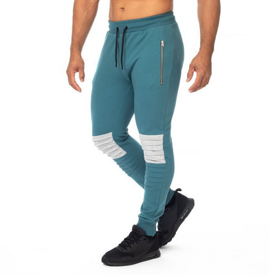 Мъжко спортно долнище с джобове в три цвята