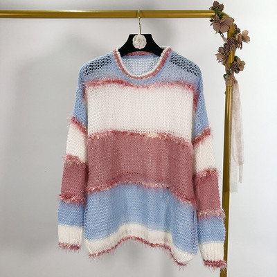 Γυναικείο casual  πουλόβερ σε δύο χρώματα