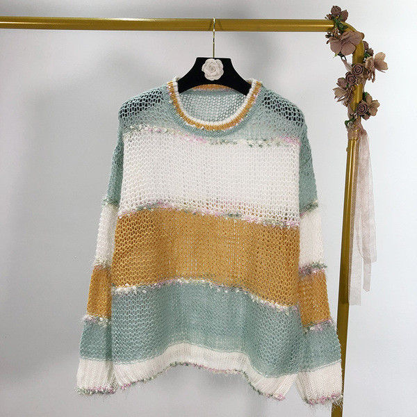 Γυναικείο casual  πουλόβερ σε δύο χρώματα