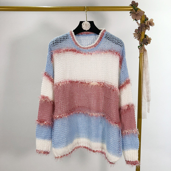 Γυναικείο casual  πουλόβερ σε δύο χρώματα