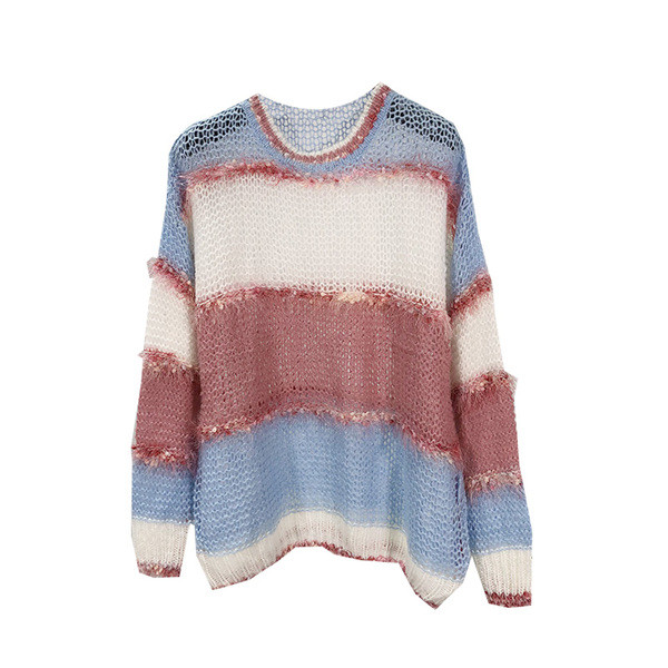 Γυναικείο casual  πουλόβερ σε δύο χρώματα