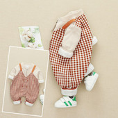 Παιδικές φόρμες για αγόρια σε μπλε και καφέ χρώμα