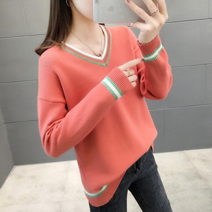 Bluza de dama toamna-iarna cu decolteu spitz in mai multe culori