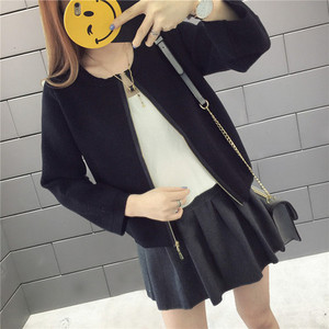 Vestă elegantă de damă cu guler în formă de O în cinci culori