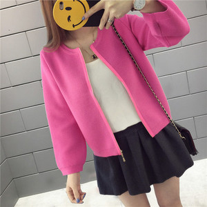 Vestă elegantă de damă cu guler în formă de O în cinci culori