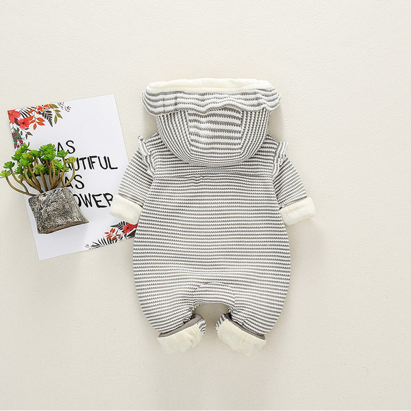 Új modell csíkos baba űrhajós fiúknak és lányoknak, hímzéssel