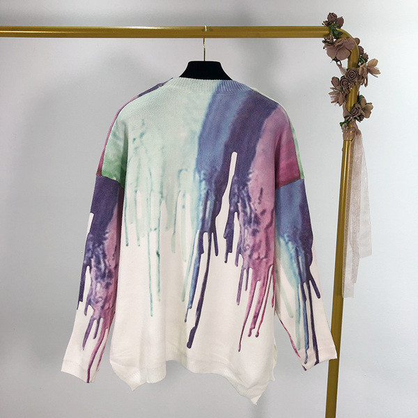 Μοντέρνο γυναικείο πουλόβερμε ς ντεκολτέ σε διάφορα  χρώματα