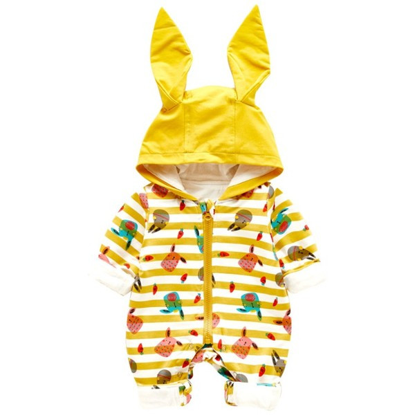 Νέο μοτέλο βρεφική ολόσωμη φόρμα  με δίχρωμη εφαρμογή για κορίτσια