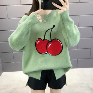 Modern női pulóver rátéttel, több színben