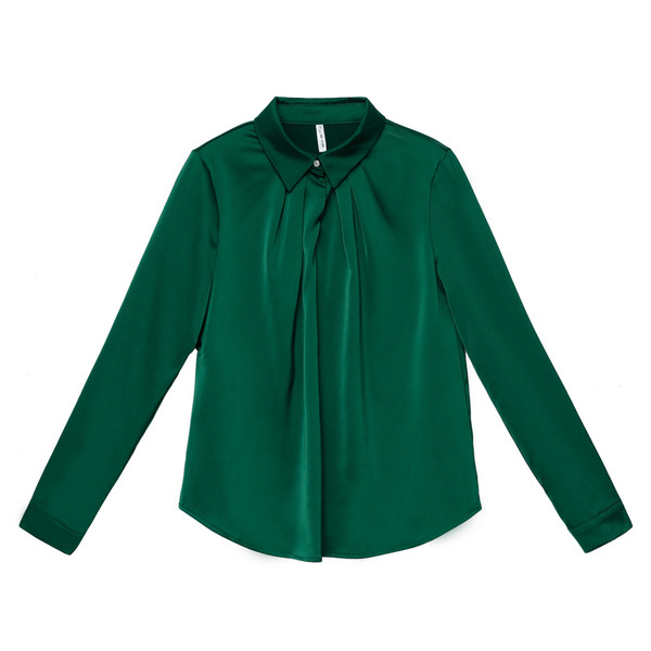 Aktuális női ing három színben, klasszikus gallérral