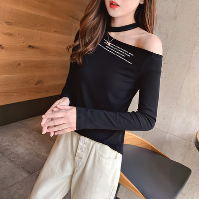 Aktuális női blúz három színben - feliratokkal