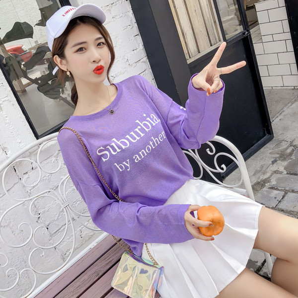 Καθημερινή ή γυναικεία μπλούζα - σε τέσσερα χρώματα με γράμματα