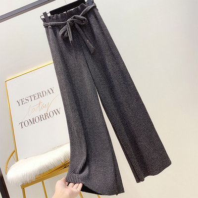 Stílusos női rakott nadrág fényes hatással, négy színben