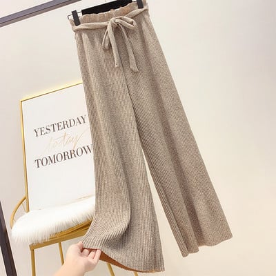 Stílusos női rakott nadrág fényes hatással, négy színben