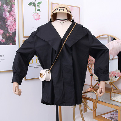 Új modell, korszerű női ing spitz nyakkivágással - széles modell