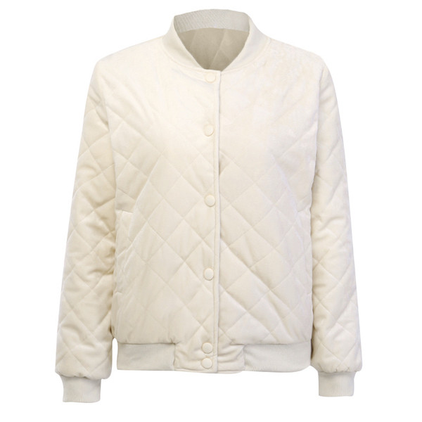 Női alkalmi kabát O-alakú gallérral és zsebekkel, három színben