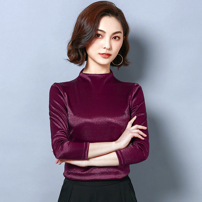 Bluză de damă modernă model uni în patru culori