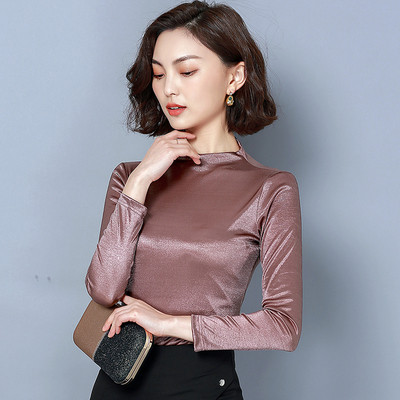 Bluză de damă modernă model uni în patru culori