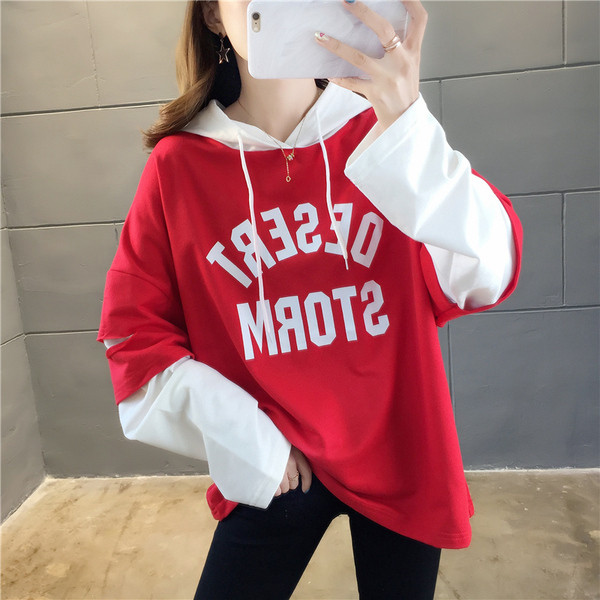 Γυναικείο φούτερ με κουκούλα σε διάφορα χρώματα