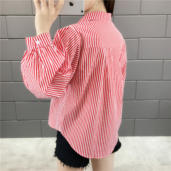 Csíkos női ing - széles modell két színben