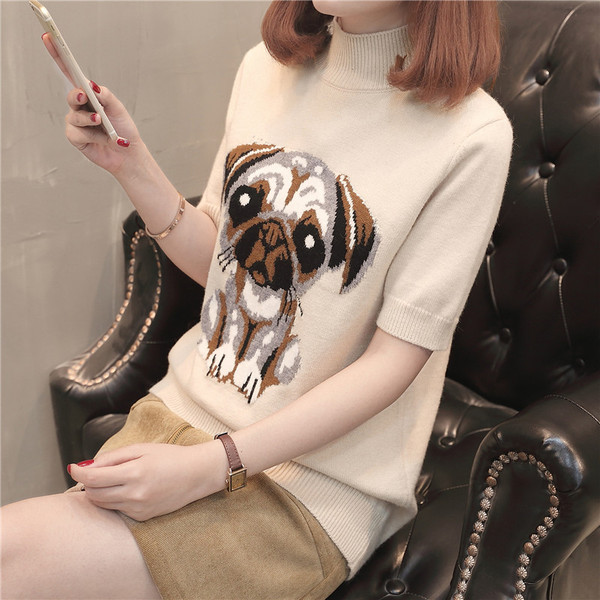 Дамска блуза с цветна бродерия в три цвята 