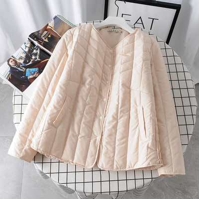 Есенно дамско яке с джоб и копчета в няколко цвята 