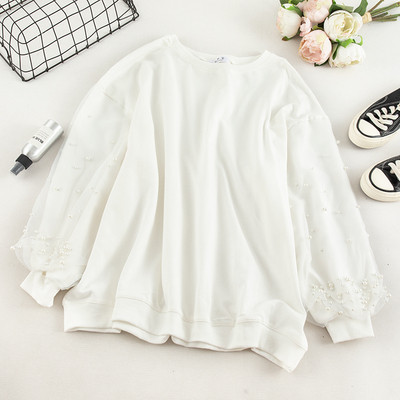 Нов модел дамска блуза в няколко цвята с перли