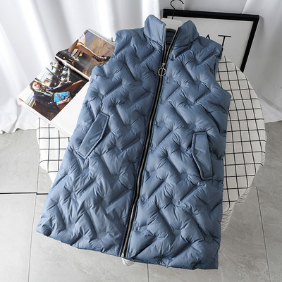 Ежедневен дамски елек с цип и джоб в два цвята