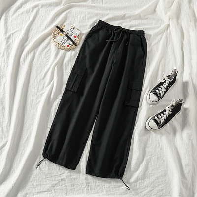 Дамски ежедневни панталони с джоб и ластик