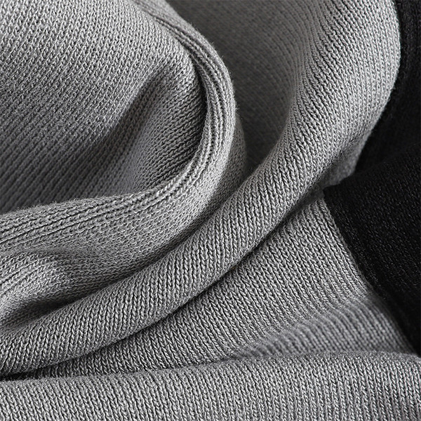 Ежедневен дамски комплект от две части в черен и сив цвят