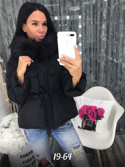 Μοντέρνο  γυναικείο μπουφάν  τσέπες και κουκούλα σε διάφορα χρώματα