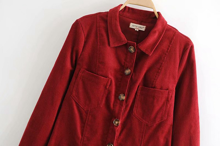 Ежедневна къса дамска рокля с копчета - втален модел