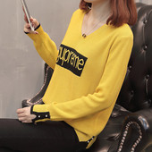 Дамска блуза с бродерия и шпиц деколте в няколко цвята