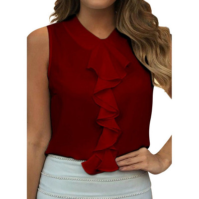 Стилен дамски потник с шпиц деколте в няколко цвята