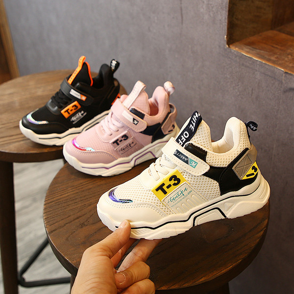 Спортни детски маратонки в три цвята-за момчета и момичета