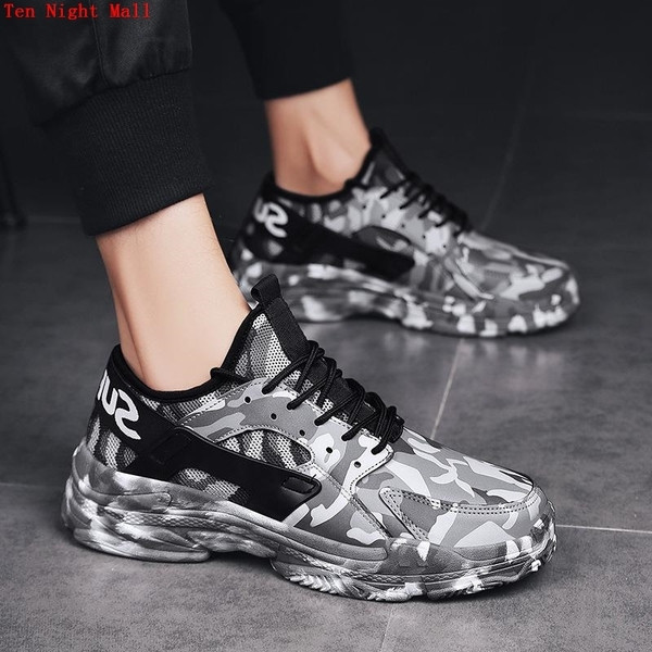 НОВ модел мъжки  маратонки с връзки в три цвята 