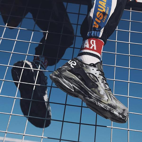 НОВ модел мъжки  маратонки с връзки в три цвята 