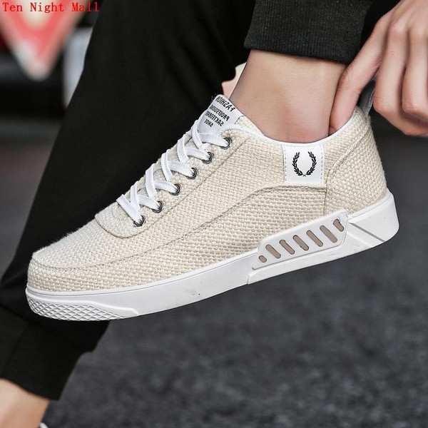 Ежедневни мъжки кецове с връзки и дебела подметка в няколко цвята 