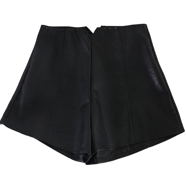 Модерен дамски панталон от еко кожа-в три цвята