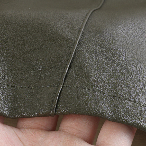 Модерен дамски панталон в четири цвята от еко кожа