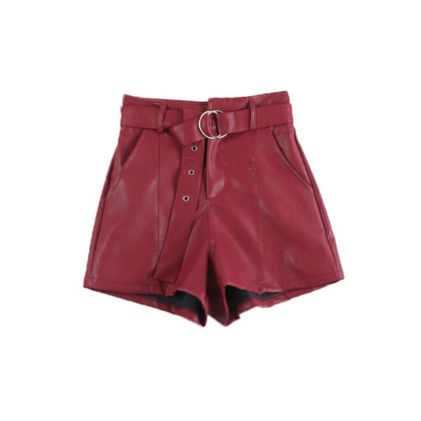 Модерен дамски панталон в четири цвята от еко кожа